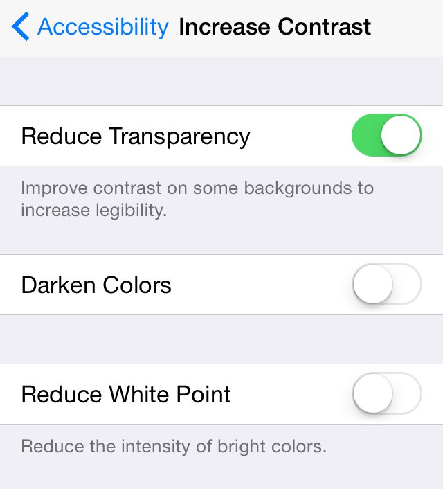 How to speed up a slow iPhone: Reduce transparency
