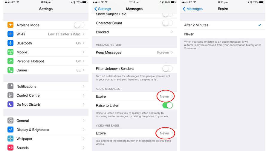 How to speed up a slow iPhone: Voice messages
