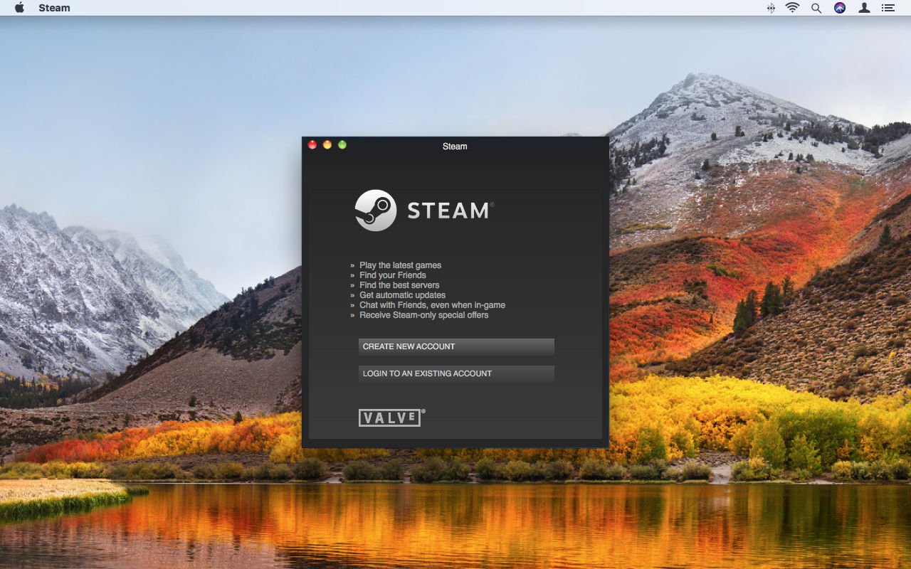 How to use Steam on Mac: Create an account
