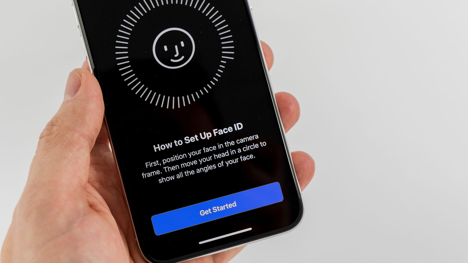 How to set up a new iPhone: Face ID