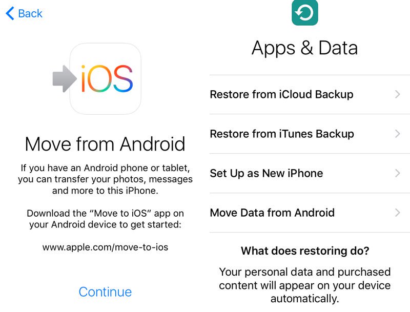 How to set up a new iPhone: Move from Android