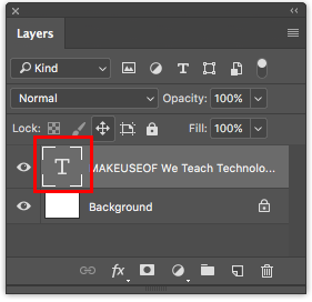 How to Add and Edit Text in Adobe Photoshop Photoshop Layers Panel