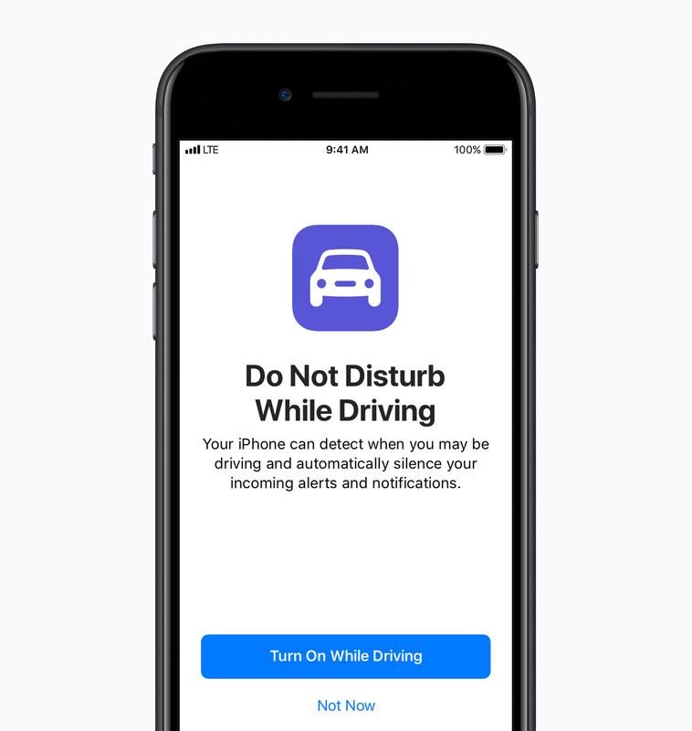 iOS 11 news: Do Not Disturb While Driving