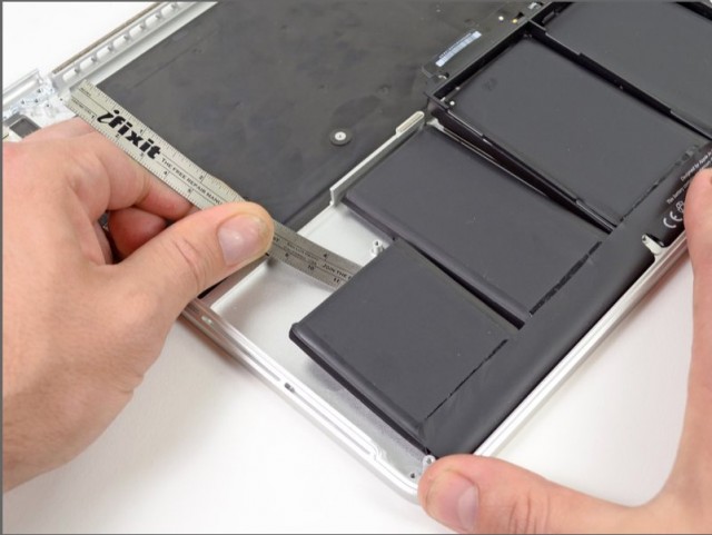 The new MBP battery. Original image by iFixit